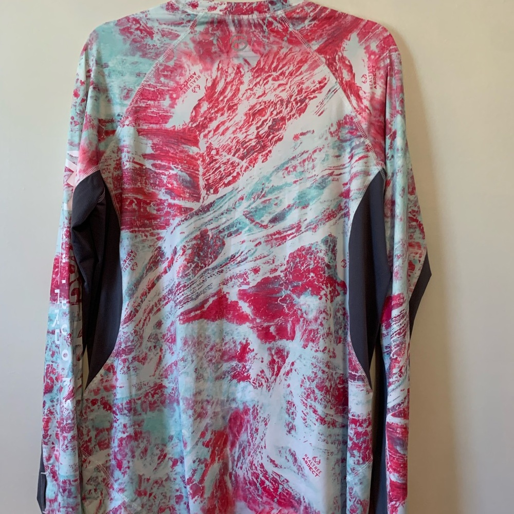 Magellan Outdoors Red and White Long Sleeve Tee - Picture 7 of 9